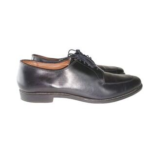 Allen Edmonds Mens Shoes Black Port Washington Delray Bench Welt Split Toe 12